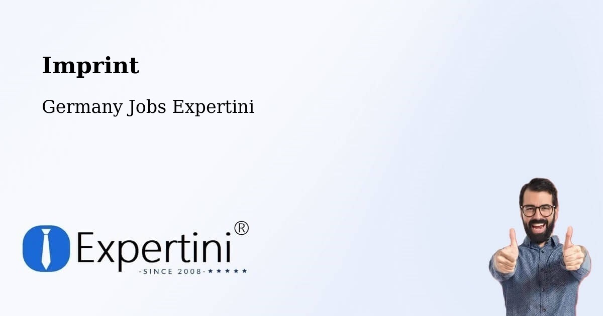 Imprint – Dormitz - Germany Jobs Expertini