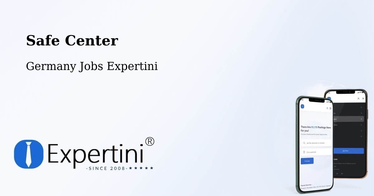 Safety Center – Dormitz - Germany Jobs Expertini